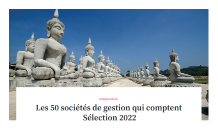 Lire la suite à propos de l’article Les 50 sociétés de gestion qui comptent  – Sélection 2022