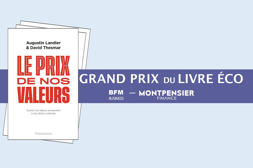 Read more about the article Grand Prix 2022  du Livre Éco BFM BUSINESS / MONTPENSIER FINANCE  attribué à Augustin Landier et David Thesmar