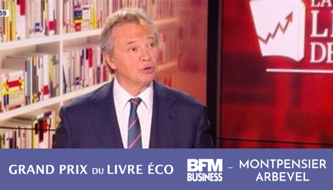Lire la suite à propos de l’article Grand Prix 2026 du Livre Éco BFM BUSINESS / MONTPENSIER ARBEVEL